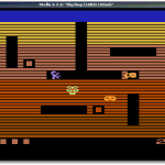 Das Spiel „Dig Dug“ im Atari2600-Emulator.